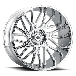 Vision Wheel Off-Road – 404 BRAWL – Chrome – 20″x10″ -25mm – Summer Wheels – 404-20085C-25